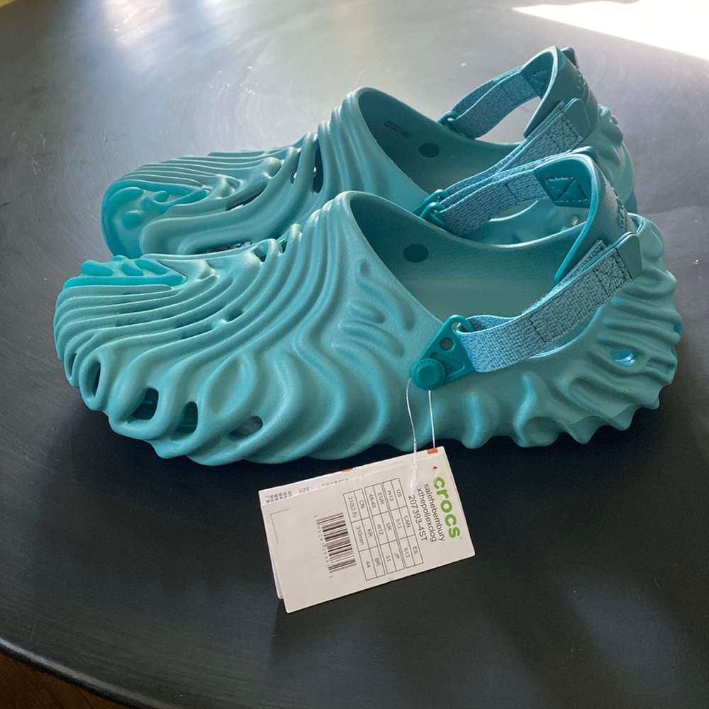 SALEHE BEMBURY X CROCS POLLEX CLOG TIDE in size US 13 MENS. NEW WITH TAGS